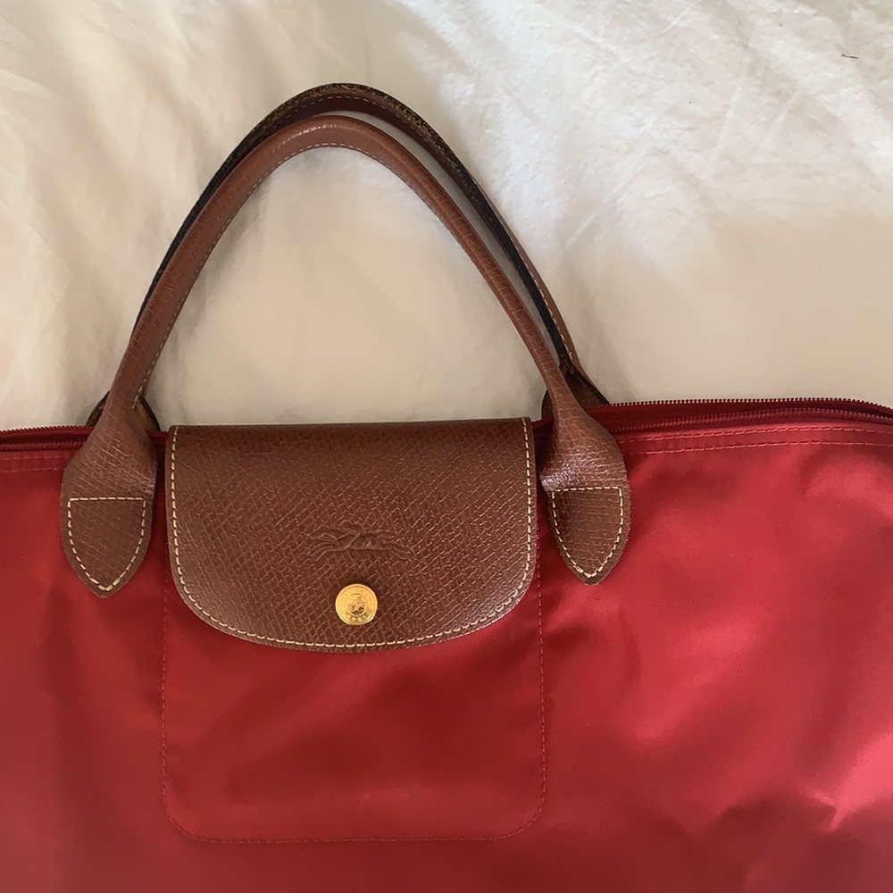 Red Longchamp Bag